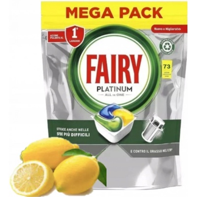 Fairy Platinum Kapsle do myčky All in1 70 ks