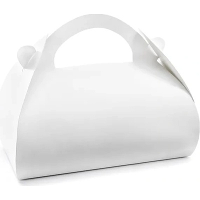 Svatební krabička na výslužku 10ks 16x8.5x9.5cm - PartyDeco – Zboží Mobilmania