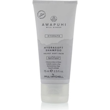 Paul Mitchell Awapuhi Wild Ginger Hydrasoft Shampoo 75 ml хидратиращ шампоан унисекс