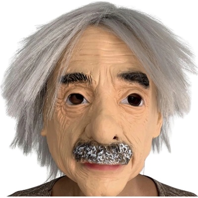 Einstein maska na tvár a hlavu pre deti aj na Halloween či