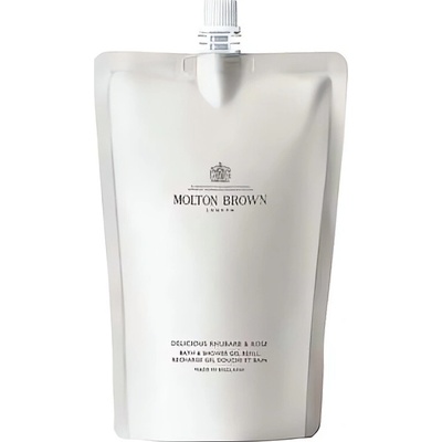 Molton Brown Náhradní náplň pro sprchový gel Delicious Rhubarb & Rose 400 ml