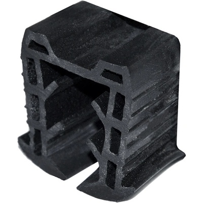 Gumené tesnenie pre madlo 24 x 24 mm, sklo 12 - 12,76 mm