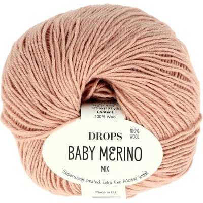 Drops Baby Merino MIX 49 svetlá ružová