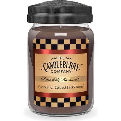 Candleberry Candle Cinnamon Spiced Sticky Buns, 624 g
