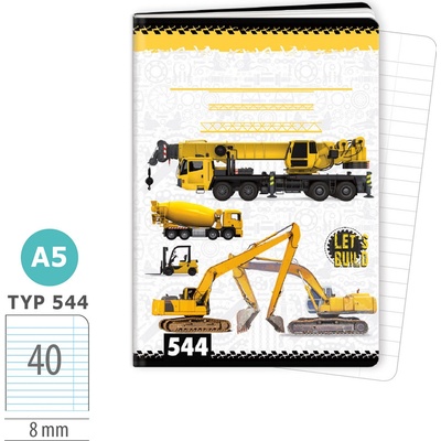 Argus Sešit A5 TYP 544 LET’S BUILD