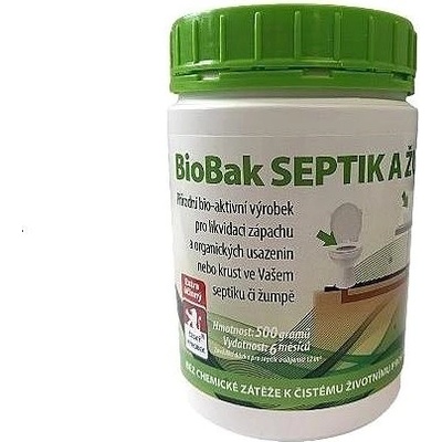 BioBak Septik a žumpa 0,5 kg
