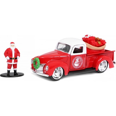 Jada Ford Pick-up 1941 s figurkou Santa Claus -Toys 1:32