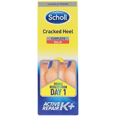 Scholl Cracked Heel крем за напукани пети с кератин 60 мл