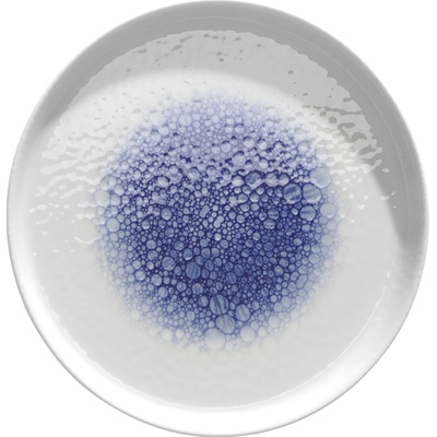FINE DINE 190 mm vysoký talíř, modrá a bílá Serenity