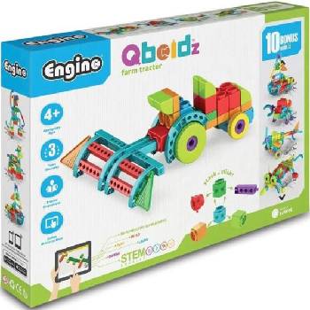 Engino QBOIDZ фермерски трактор с 10 бонусови модела