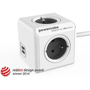 PowerCube kábel Extended USB 1,5m Sivý 2402GY/FREUPC