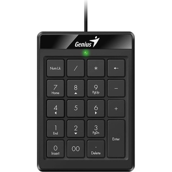 Genius Цифрова клавиатура кийпад Genius Keypad USB NumPad 110 - GENIUS-NUMPAD-110-BK (GENIUS-NUMPAD-110-BK)
