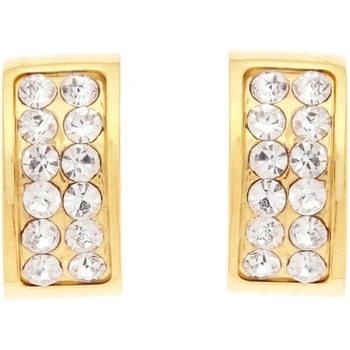 Oliver Weber Nežné pozlátené náušnice s kryštálmi Ember Lumiere 23228G