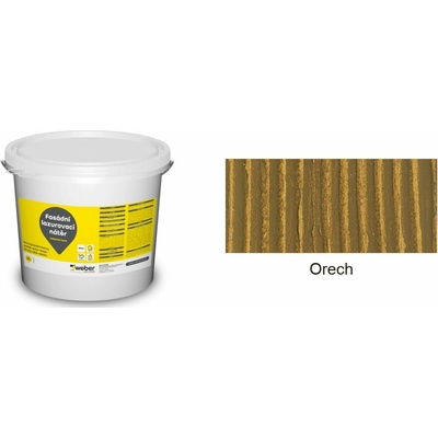 Weber weberton lazur dekoratívny lazúrovací náter pre imitáciu dreva Orech 20 kg