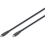 ASSMANN AK-300342-020-S : : Кабел USB 3.2 Type C-C, 5Gbps, силиконов, 100W, черен, 2.0 м (AK-300342-020-S)
