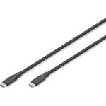 ASSMANN AK-300342-020-S : : Кабел USB 3.2 Type C-C, 5Gbps, силиконов, 100W, черен, 2.0 м