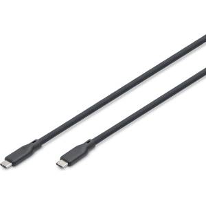 ASSMANN AK-300342-020-S : : Кабел USB 3.2 Type C-C, 5Gbps, силиконов, 100W, черен, 2.0 м