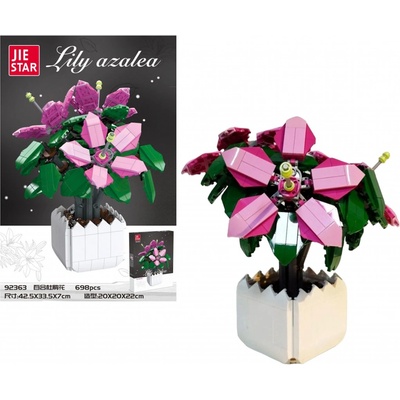 Lebula květiny lilie azalky v květináči 698 ks