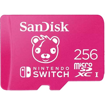 SanDisk Nintendo Switch microSDXC 256GB UHS-I/V30/A1 (SDSQXAO-256G-GN6ZG/215473)