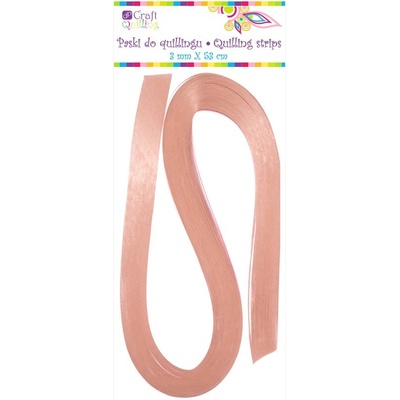 dp Craft Papírové proužky na quilling 3mm růžové (100ks)