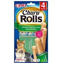 Inaba Churu Rolls cat snack kura a tuňák 4 x 10 g