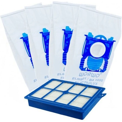 NipponCEC PHILIPS FC8038/01 omyvatelný HEPA filtr a sáčky 4 ks