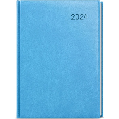 David Vivella A5 Denní 2024 světle modrý