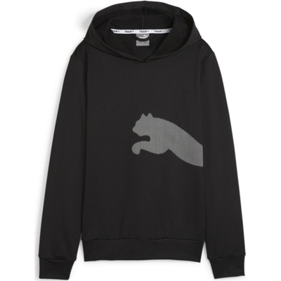 Puma dámská tréninková BIG CAT French Terry Black ČERNÁ