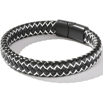 HARAHU Гривна lu-34498 - Черна / Бяла 2 kp34498 (lu-34498)