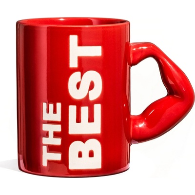 Gadget Master Velký hrnek The BEST Červený 450 ml