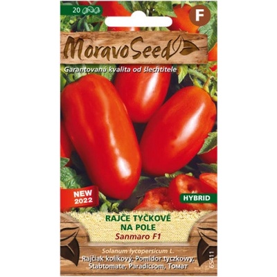 MoravoSeed Sanmaro F1 rajče tyčkové na pole 20 ks
