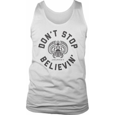 Journey Don't Stop Believin' Circle White