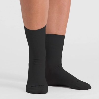 Sportful MATCHY WOOL dámske ponožky čierna