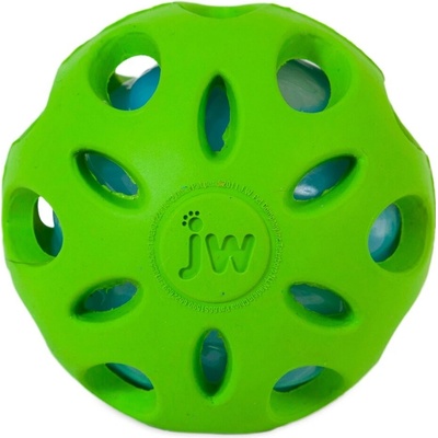 JW Pet JW Míček Crackle Heads Small Zelená 5,5 cm