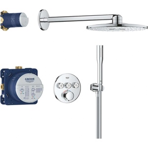 GROHE Precision SmartControl - Душ комплект с термостат за вграждане, диаметър 31 cm, 2 струи, хром 34874000 (34874000)