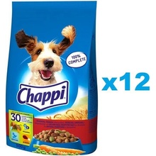 Chappi s hovädzím mäsom hydinou a zeleninou 12 x 0,5 kg