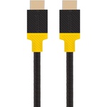 Tactical Високоскоростен 8K HDMI към HDMI кабел (200 см) (черен-жълт) - Tactical Webb Space High Definition Series HDMI 2.1, 8K 60Hz Cable