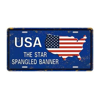 Ceduľa značka USA