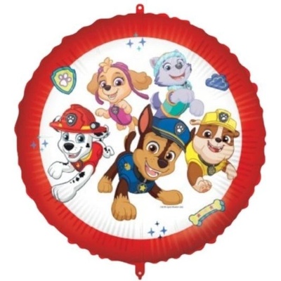 Procos Пес патрул: Весела кучешка фолийна балон - 45 см (92975)