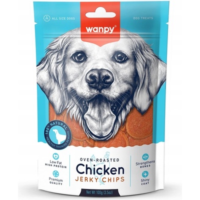 Wanpy Dog Chicken Jerky Chips 100 g