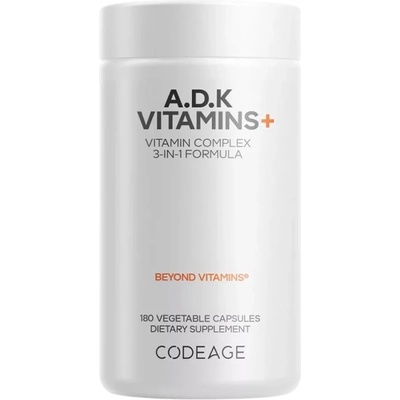 Codeage A D K Vitamins+ [180 капсули]