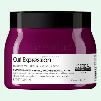 L'Oreal Professionnel Интензивна хидратираща маска за къдрава коса 500 мл. Serie Expert Curl Expression Intensive Moisturizer Mask (093474637069162)