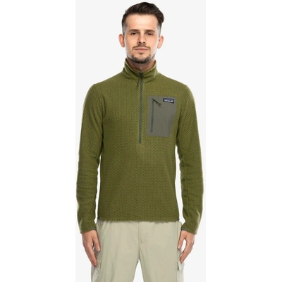 Patagonia R1 Air fleece mikina caper green