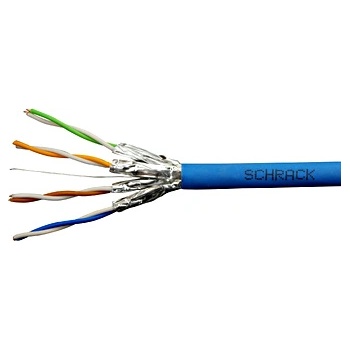 Conneu LAN кабел кат. 6a, U-FTP LSZH, 0.56Cu, 100 м, син 4-1431201-100 (4-1431201-100)