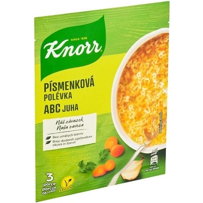 Knorr písmenková polievka 82 g