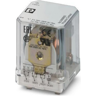 Phoenix Contact REL-PR3-110DC/3X21, 2908893 relé, 440 V/AC, 16 A, 1 ks