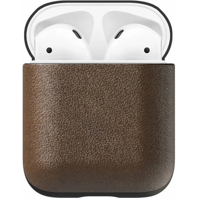 Nomad Защитен калъф Nomad Leather Case за Apple Airpods, естествена кожа, тъмнокафяв (NM721R0000 (406093))