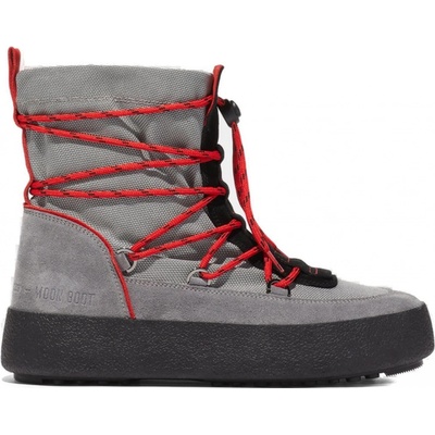 Moon Boot-Mtrack Slip-On Sport grey/red
