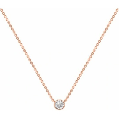 Eppi Stříbrný minimalistický s moissanitem glosie N44268