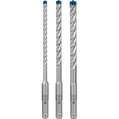 BOSCH Sada príklepových vrtákov EXPERT SDS plus-7X, 6/8/10 mm, 3 ks